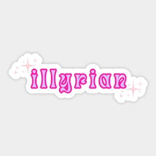 Illyrian Sticker